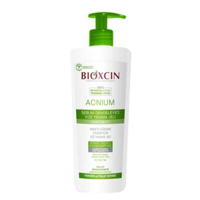 Bioxcin Acnium Sebum Dengeleyici Yüz Yıkama Jeli 500 ml - 1