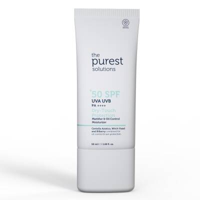 The Purest Solutions Dry Touch Protection Mat Bitişli Yağlı Cilt - 1