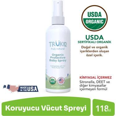 Trukid Organik Koruyucu Bebek Losyonu 118 Ml - 1